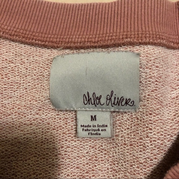 Anthropologie Chloe Oliver Pink Embroidered Top - Picture 5 of 6